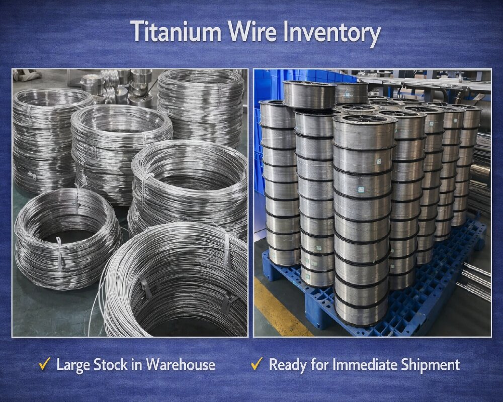 Titanium Wire Supplier | Grade 1/2/5/7/9/12 | HST Titanium